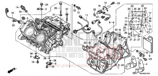 CRANKCASE (VFR1200XD/XDA/XDL/XDS) VFR1200XDE de 2014